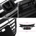 Front Upper Grille For Honda Hrv 2016 2017 2018 Full Black And Chrome Replacement Radiator Grill