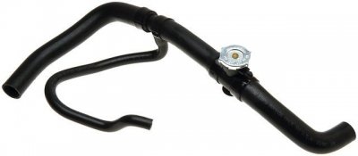 23192 Molded Coolant Hose Premium Modular Epdm Rubber With Synthetic Fiber Reinforcement 1 In Inside Diameter Black