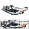 Headlight Assembly Replacement For Toyota Avalon 2013-2015 Headlights Halogen Projector Set Driver Side Lh