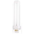 Satco S6737 26w Quad Tube 4-pin G24q-3 Plug-in Base 2700k Fluorescent Bulb 