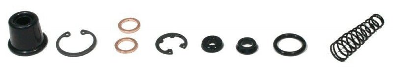 Rear Brake Master Cylinder Rebuild Kit For Rmx250 1989 To 1998 Heavy Duty Repair Set With Cup Seals Copper Washers And O Rings