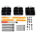 Car Plastic Clips Mixed Push Retainer 635 Pcs With Fasteners Removal Tool Universal