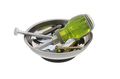 Abn Magnetic Bowl Round Metal Tray For Nuts Bolts
