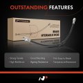 A-premium Rear Passenger Inner Brake Hydraulic Hose Compatible With Bmw Models Z4 2003-2006 2 5l 20-2008 3 0l 2006-2008 3 2l