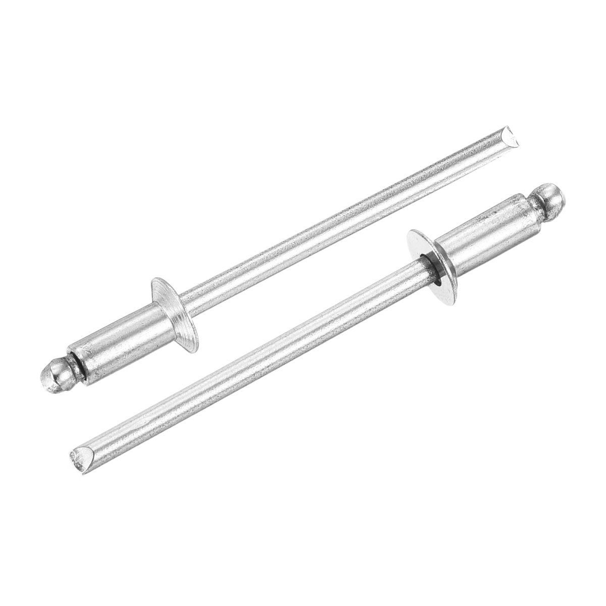 100 Pieces 304 Stainless Steel Countersunk Blind Rivets 1 8 In X 5 16 Open End Type For Sheet Metal Automotive Repairs