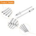 100 Pieces 304 Stainless Steel Countersunk Blind Rivets 1 8 In X 5 16 Open End Type For Sheet Metal Automotive Repairs