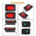 Wflnhb 2 X Tail Light 3 Wire Rear Taillights Pair Replacement For Club Car Ds Golf Cart 1982-up