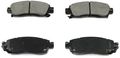 Bp883c Rear Ceramic Brake Pad For Truck And Suv Noise Reducing Shims Precision Cut Backing Plates 