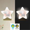 Cute Baby Elephant Plug In Led Night Light Lamp With Dusk To Dawn Sensor For Hallway Kitchen Bathroom Bedroom Star Shaped Decor