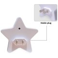Cute Baby Elephant Plug In Led Night Light Lamp With Dusk To Dawn Sensor For Hallway Kitchen Bathroom Bedroom Star Shaped Decor
