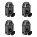 Zudzuw 4pcs Reverse Parking Assist Sensor 0045428718 Compatible With Mercedes-benz C230 Cl500 Clk320 E300 Gl320 Ml320 R320 S350
