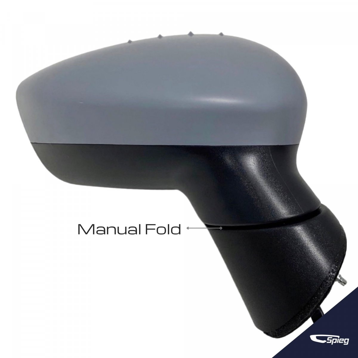 Spieg Fo1321459 Passenger Side Mirror Replacement For Ford Fiesta 2011-2019 Power Heated With Spotter Ptm Cover 5pin Rh