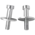 2x Door Lock Striker Bolts 38428 Left Right Compatible For 1972-1994 Oldsmobile Omega Replace 15013147 