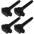 Ocpty Set Of 4 Ignition Coils Pack Compatible Oe Uf814 Fit For Mitsubishi Outlander 14-17