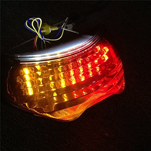 Smoke Led Tail Light Brake With Integrated Turn Signals For 99-00 Cbr 600 F4 And 04-06 Cbr600 F4i Mt190-sk1