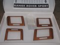 Land Rover Range Sport 2006-2009 Cherry Wood Facia Kit- Air Vents Set Of 4 Part Lr003872