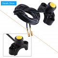 Motorcycle Handlebar Engine Switch Start Stop Kill Button For Pit Dirt Bike Atv Quad Section A