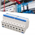 Dual Power Circuit Breaker 4p Miniature Interlock Rail Mount Air Transfer Switch 63a 400v Breakers 