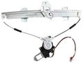Tyc 660058 For Honda Civic Front Driver Side Replacement Power Window Regulator Assembly With Motor 