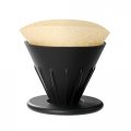 Ailelan Collapsible Pour Over Coffee Dripper Portable Camping Maker Cone Reusable Silicone Filter Holder For Home Travel Office 