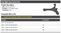 Front Right Passenger Side Lower Control Arm Compatible With 2003-2011 Honda Element