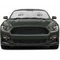 Ford Mustang Gt Universal Fit One-piece Easy Folding Silver Reflective Fabric Windshield Sun Shade Size 64 X 32 