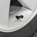 Ford Maverick On Black Premium Aluminum Tire Valve Stem Caps -set Of 4 Official Licensed