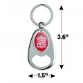 Graphics More National Lampoon S Christmas Vacation Jolliest Bunch Keychain Chrome Metal Spinning Oval Bottle Opener