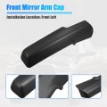 X Autohaux Trailer Tow Mirror Front Arm Cover Left Driver Side Covering Cap Housing 68263393aa For Dodge Ram 1500 2500 3500