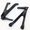 Hongk- Black Rear Passenger Foot Pegs Bracket Compatible With Cbr1000rr 2008 2009 2010 B01c0stzb4