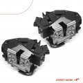 A-premium Door Lock Actuator Compatible With Ford Fiesta 2011-2018 Front Driver And Passenger Side 2-pc Set