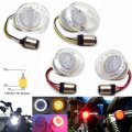 Httmt- White Amber Red Bullet Led Front Rear Turn Signal Light 1157 Insert Compatible With H-d Touring P N Tghd-tsl01-2 02r R-2