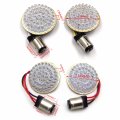 Httmt- White Amber Red Bullet Led Front Rear Turn Signal Light 1157 Insert Compatible With H-d Touring P N Tghd-tsl01-2 02r R-2