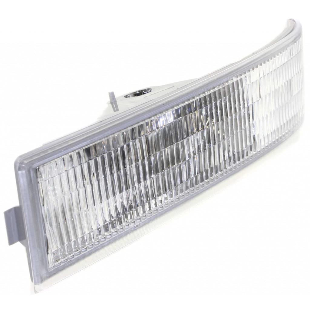 Turn Signal Parking Light Driver Side For Chevy Astro 1995 To 2005 Clear Lens Replacement Gm2520147 And 16523211