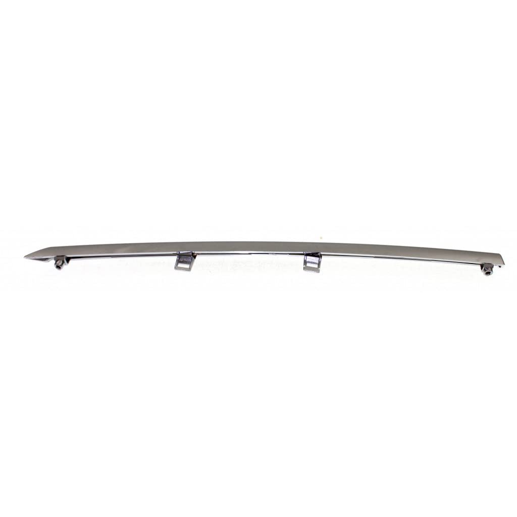 Front Bumper Cover Molding For Toyota Camry 2012 2013 2014 Se Sport Driver Side Chrome Plastic Replaces To1046100 5271306040