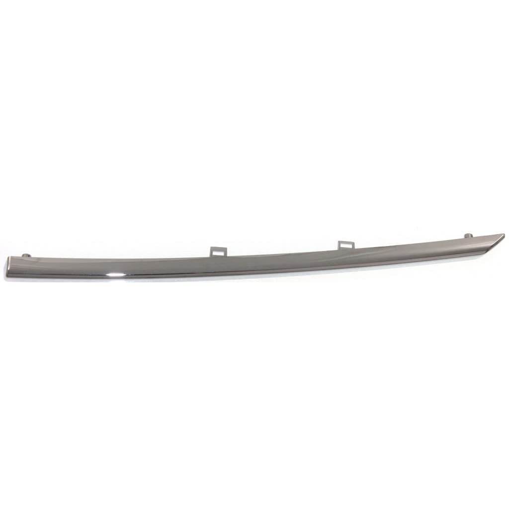 Front Bumper Cover Molding For Toyota Camry 2012 2013 2014 Se Sport Driver Side Chrome Plastic Replaces To1046100 5271306040