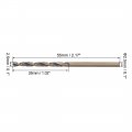 Uxcell Straight Shank Twist Drill Bits 2 5mm High Speed Steel 4341 With 10 Pcs For Stainless Alloy Metal Plastic Wood