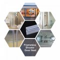 Uxcell Frameless Glass Shower Door Sweep 137 8 Long For 1 2 12mm F-type Side Seal Strip