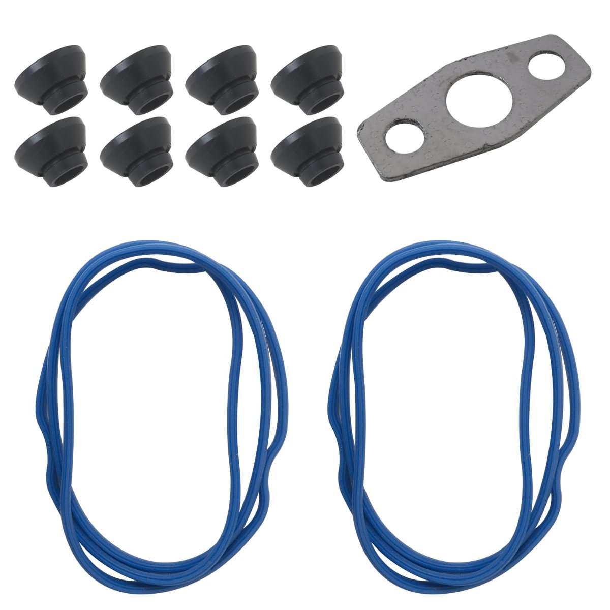 Valve Cover Gasket Set For Chevrolet 1999-2013 Corvette 5 71 6 0l 6 2l Replace 12637683 12560696 12596192 12612045 Vs50504r