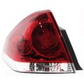Tail Light Driver Side For Chevy Impala Limited 2014 2016 Clear And Red Lens Replacement Gm2800193 25971597 Halogen Assembly 