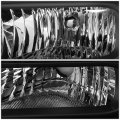 Black Housing Headlights Bundle With Smoke Lens Driving Fog Lights Compatible Ford F250 F350 F450 Super Duty Excursion 05-07