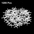1200pcs Tile Spacers 1mm 1 32 Cross Shape Wall Floor Spacer Tiling Tools For Ceramic Installation White