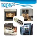 Hqrp 2-pack E17 Base 72 Smd 3014 Silicone Crystal Led Bulbs Dimmable 110v Warm White Compatible With Microwave Refrigerator