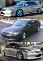 Jdm Wavy Style Smoked Window Visor Vent Shade Rain Guard Deflector Compatible With 2003-2007 7th Honda Accord Sedan