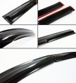 Jdm Wavy Style Smoked Window Visor Vent Shade Rain Guard Deflector Compatible With 2003-2007 7th Honda Accord Sedan