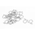 Uxcell A15122100ux0214 D Ring Bow Shackle M4 Stainless Steel U Lock Wire Rope Fastener 20 Pcs