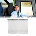 Uxcell Reflective Retractable Window Sun Shade Sunshield Roller Screen Protector 125cm X 40cm