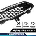 Front Upper Bumper Grille Radiator Sight Shield Cover For Kia Forte 2019-2021 Ki1224116 Ki1200205 86370m7000 86350m7010