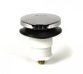 Universal Toe Touch Tip Foot Actuated Bath Tub Bathtub Drain Stopper Includes 3 8 And 5 16 Fittings
