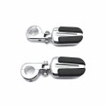 Httmt- 1-1 4 P-clamp Chrome Slipstream Footpeg Compatiable With Road Star Warrior 2002-2009 P N Mt216-055 216-103-cd
